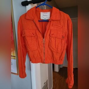 Cartonnier Vibrant Orange Utility Jacket